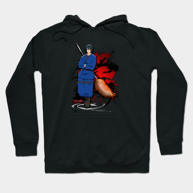 Fire Force - Shinmon Benimaru Hoodie by RayyaShop